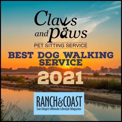 Ranch & Coast Best Dog Walking Service 2021 - Claws and Paws